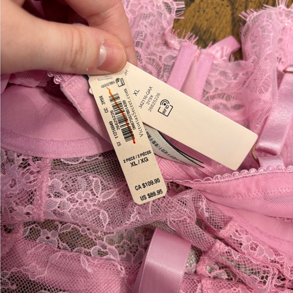 NWT Victoria’s Secret babydoll apron lingerie XL - Picture 6 of 10